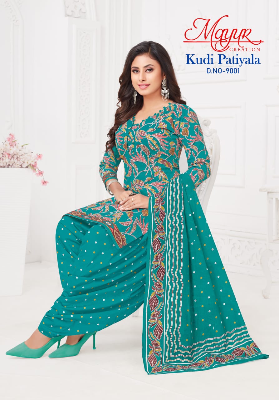 Kudi Patiyala Vol 9 Mayur Creation Cotton Dress Material Exporter