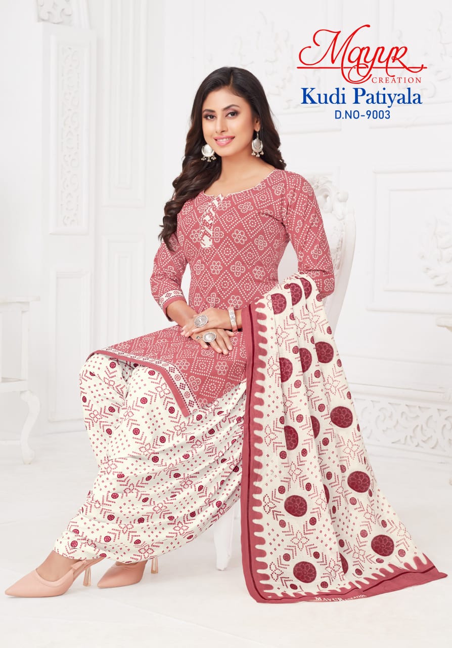 Kudi Patiyala Vol 9 Mayur Creation Cotton Dress Material Exporter