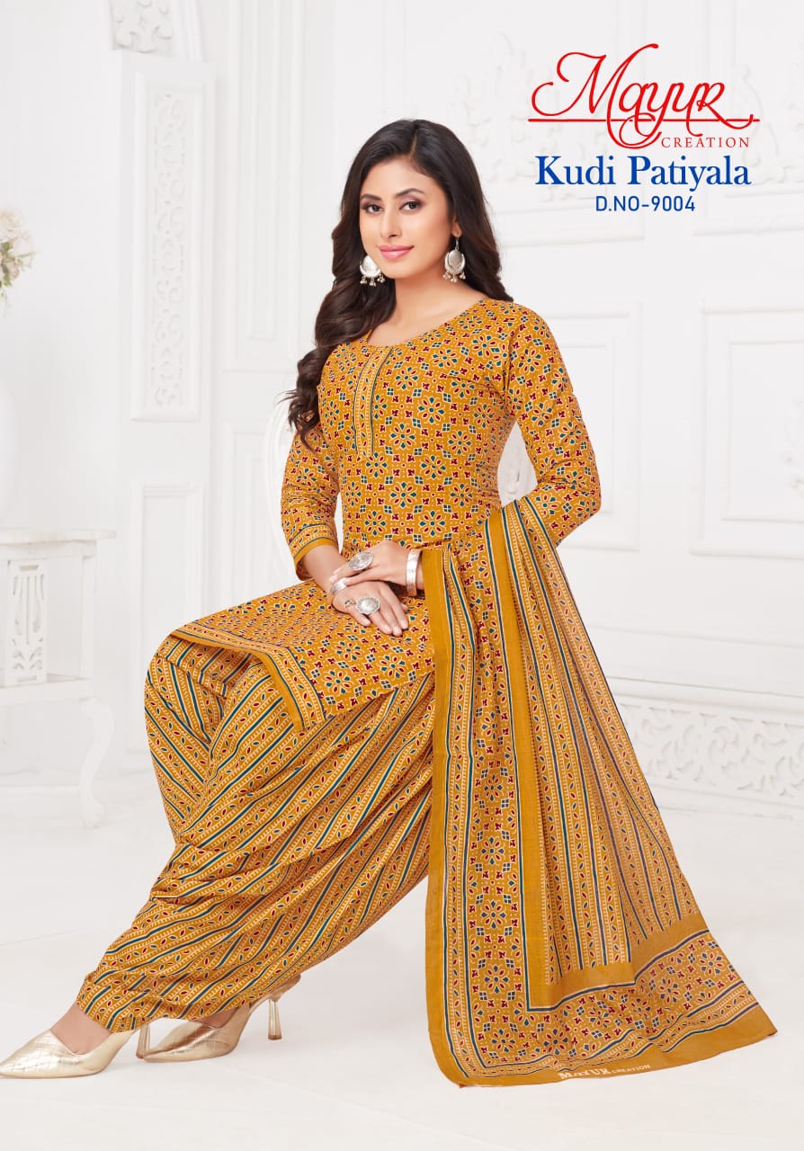 Kudi Patiyala Vol 9 Mayur Creation Cotton Dress Material Exporter