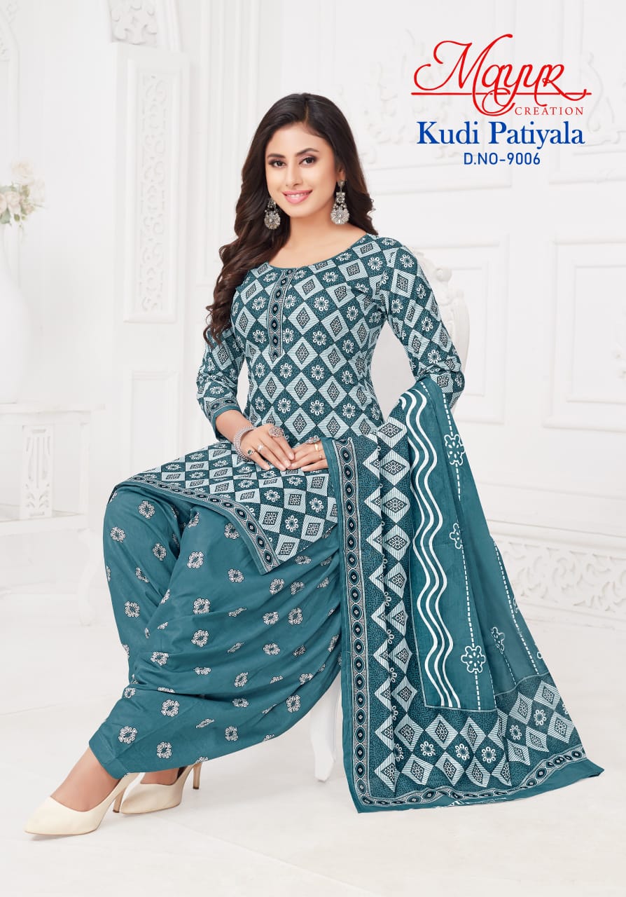 Kudi Patiyala Vol 9 Mayur Creation Cotton Dress Material Exporter