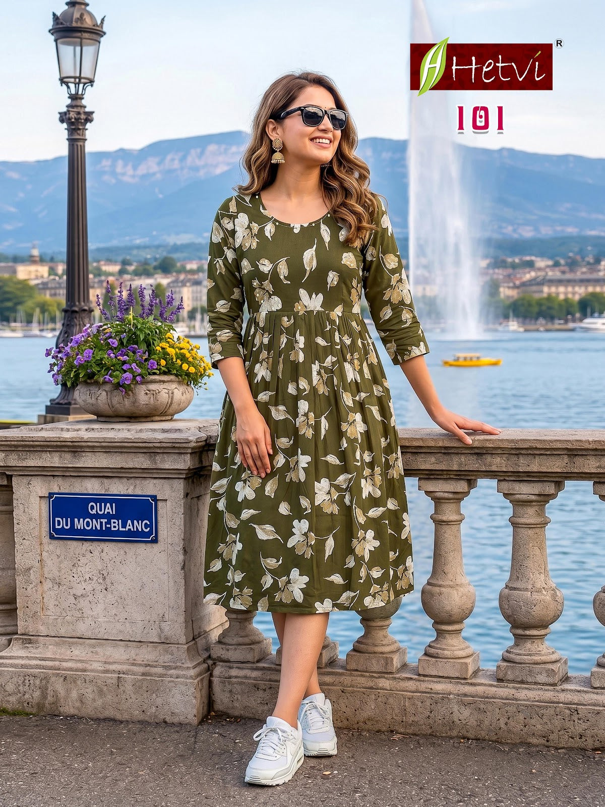 Kuhu Hetvi Reyon Anarkali Kurtis Exporter India