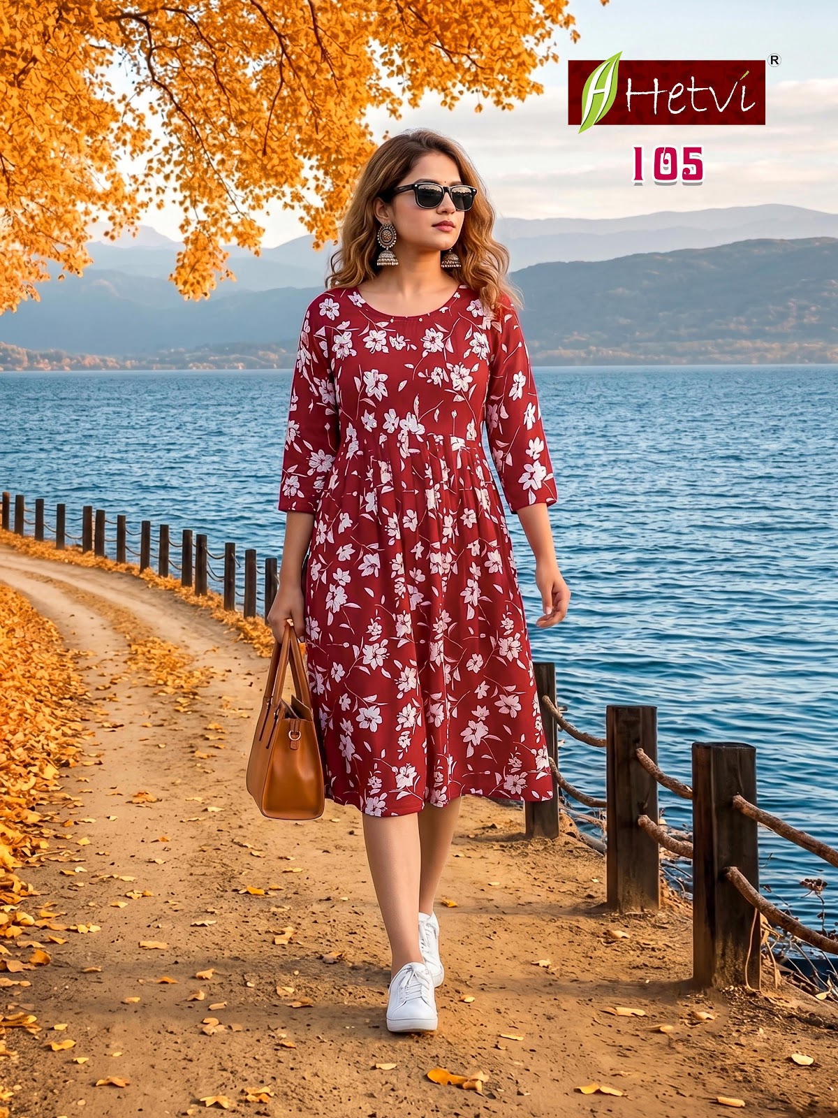 Kuhu Hetvi Reyon Anarkali Kurtis Exporter India