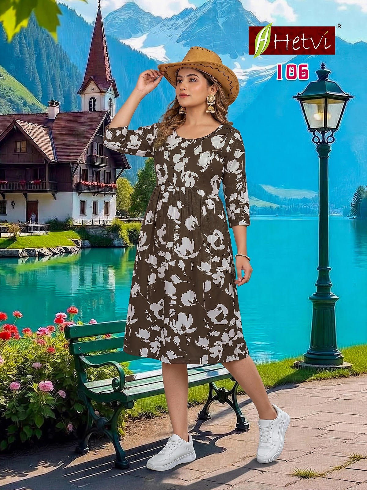 Kuhu Hetvi Reyon Anarkali Kurtis Exporter India