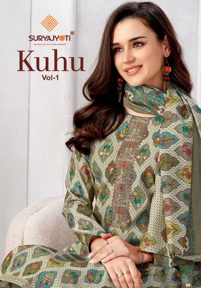 Kuhu Vol 1 Suryajyoti Modal Pant Style Suits Supplier India