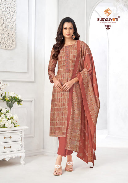 Kuhu Vol 1 Suryajyoti Modal Pant Style Suits Supplier India