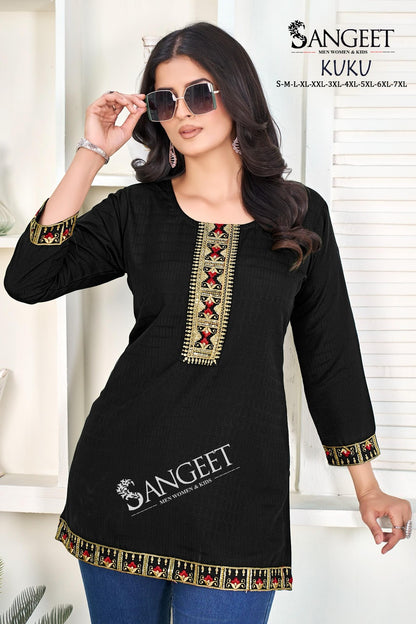 Kuku Sangeet Short Kurtis Manufacturer