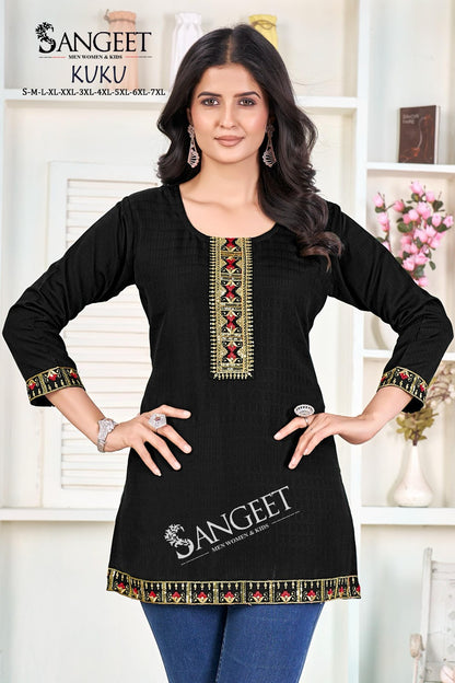 Kuku Sangeet Short Kurtis Manufacturer