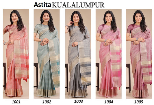Kulalampur Astita Organza Sarees Wholesaler Gujarat