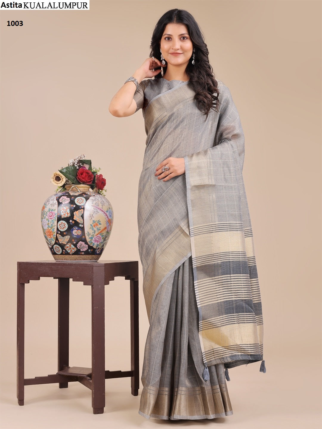 Kulalampur Astita Organza Sarees Wholesaler Gujarat