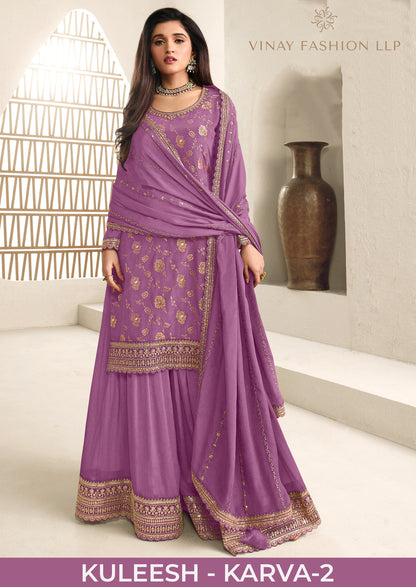 Kuleesh Karva 2 Vinay Fashion Llp Sharara Style Suits Manufacturer India