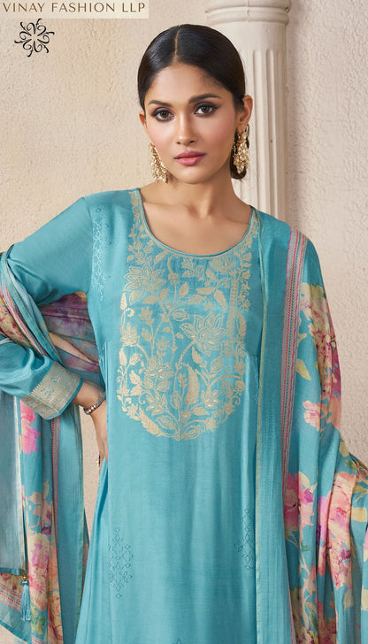 Kuleesh Navya 2 Vinay Fashion Llp Pant Style Suits Wholesaler