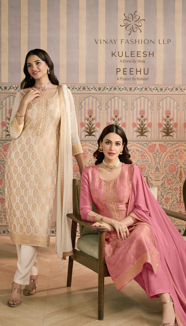 Kuleesh Peehu Vinay Fashion Llp Viscose Simmer Pant Style Suits Wholesale Rate