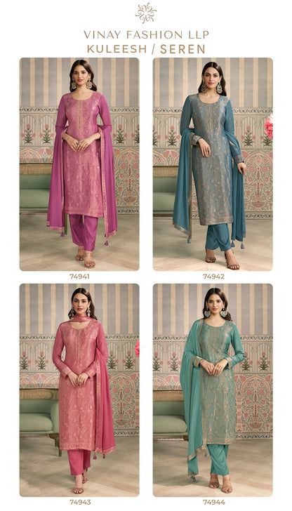 Kuleesh Seren Vinay Fashion Llp Viscose Pant Style Suits Manufacturer Gujarat