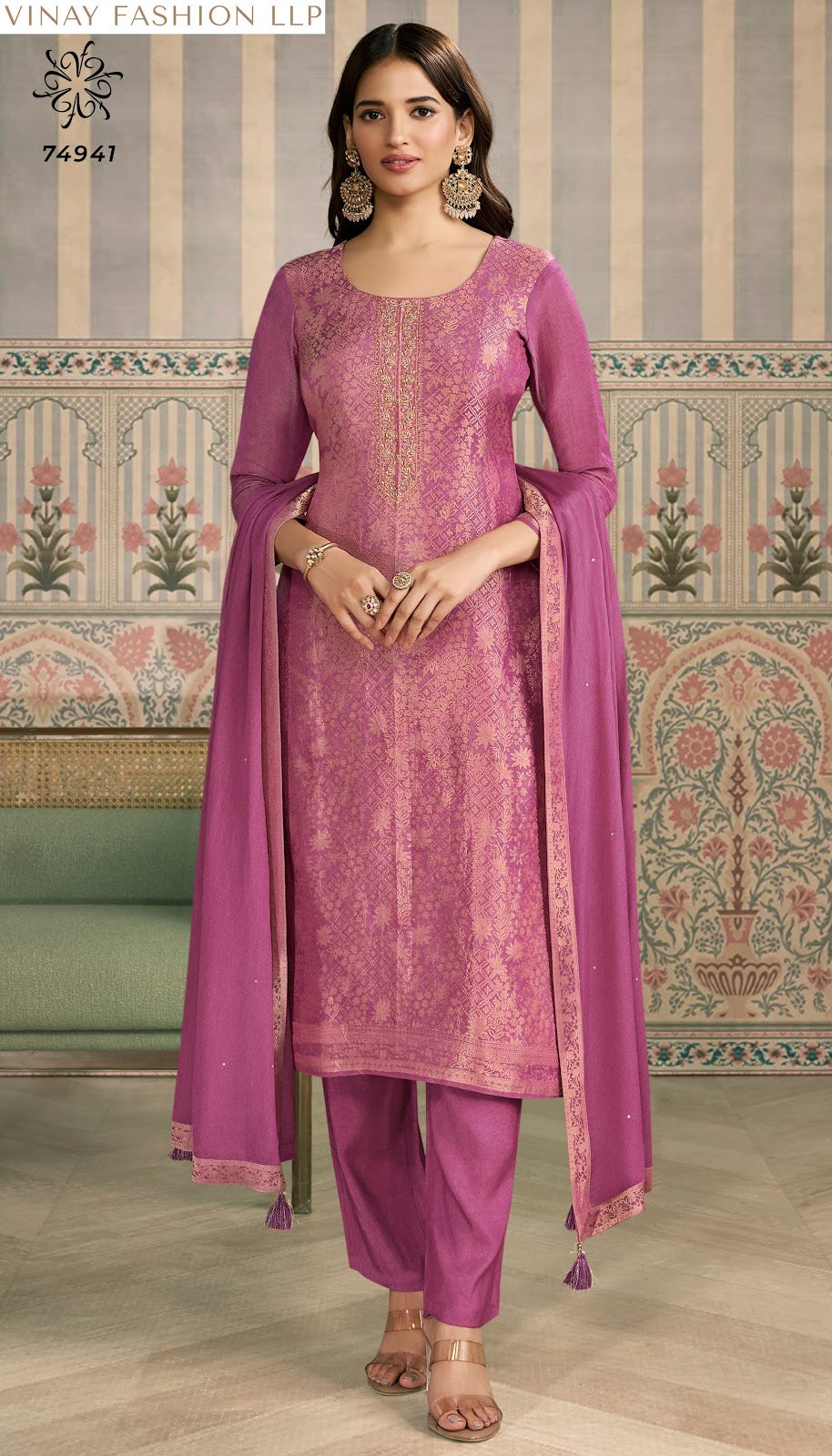 Kuleesh Seren Vinay Fashion Llp Viscose Pant Style Suits Manufacturer Gujarat