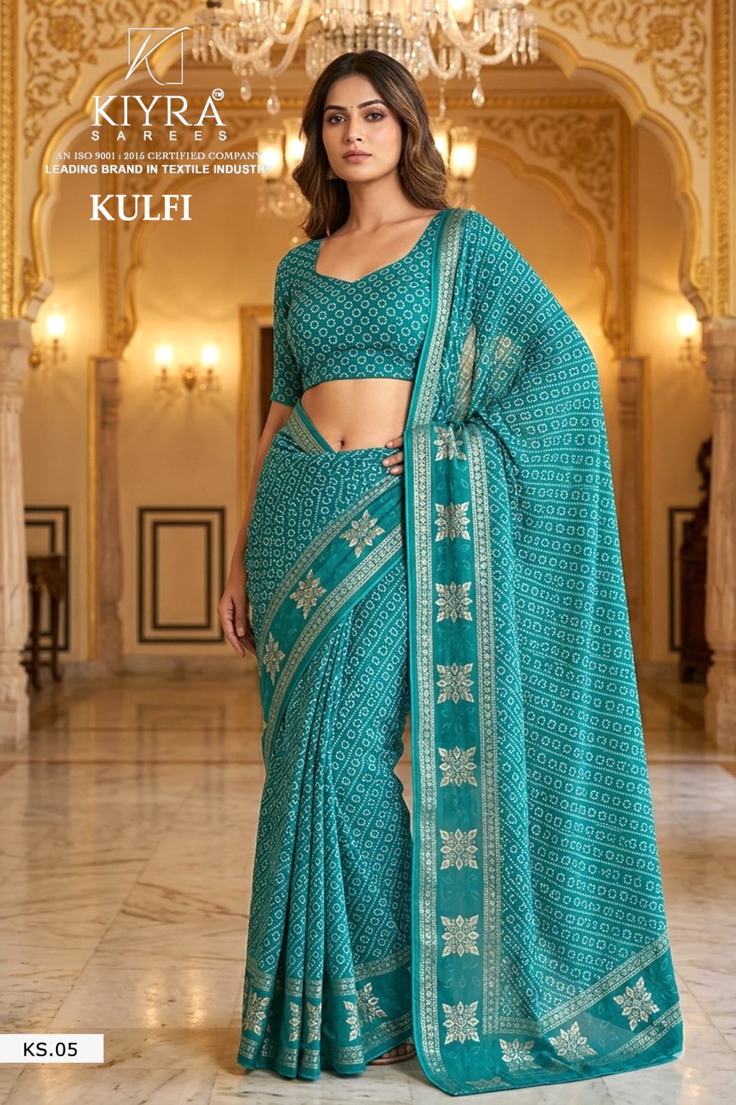 Kulfi Kiyra Weightless Sarees Supplier Gujarat