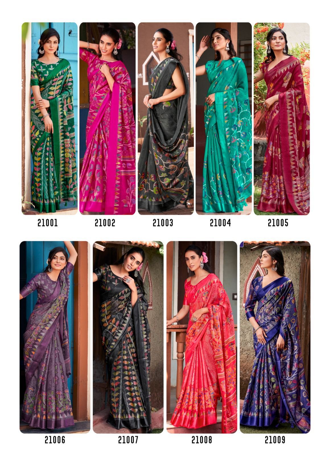 Kum Kum Brasso Part 05 Siddharth Cotton Sarees Supplier