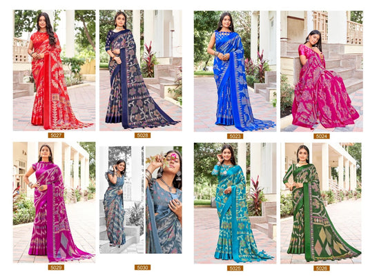 Kum Kum Brasso Season 01 Siddharth Cotton Sarees Supplier