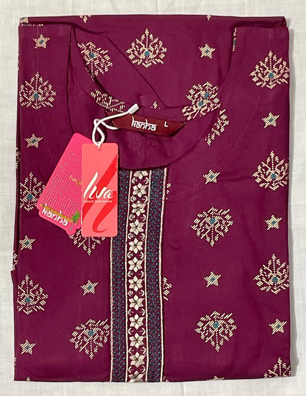 Kumari Kanha Heavy Reyon Kurtis Wholesale