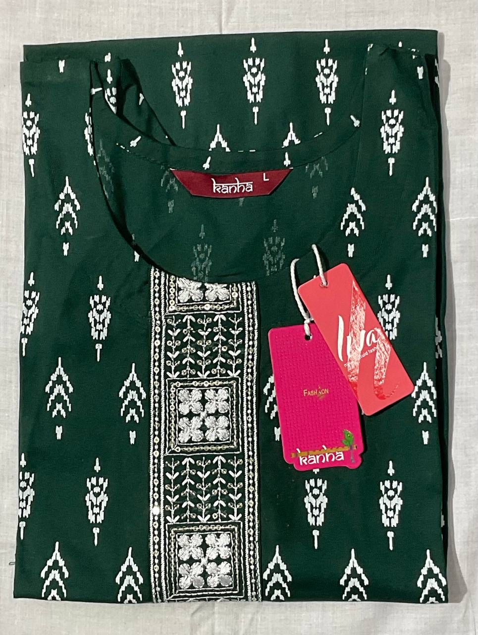 Kumari Kanha Heavy Reyon Kurtis Wholesale