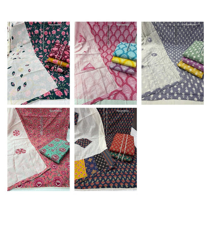 Kumkum Nayandeep Cotton Dress Material Exporter Ahmedabad
