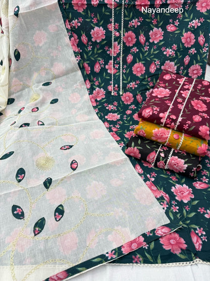 Kumkum Nayandeep Cotton Dress Material Exporter Ahmedabad