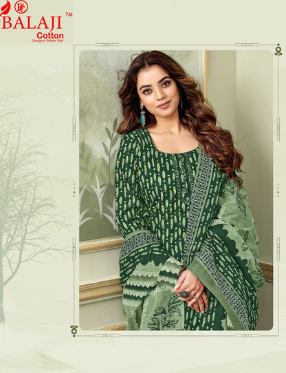 Kumkum Vol 36 Balaji Readymade Cotton Pant Suits Exporter Gujarat