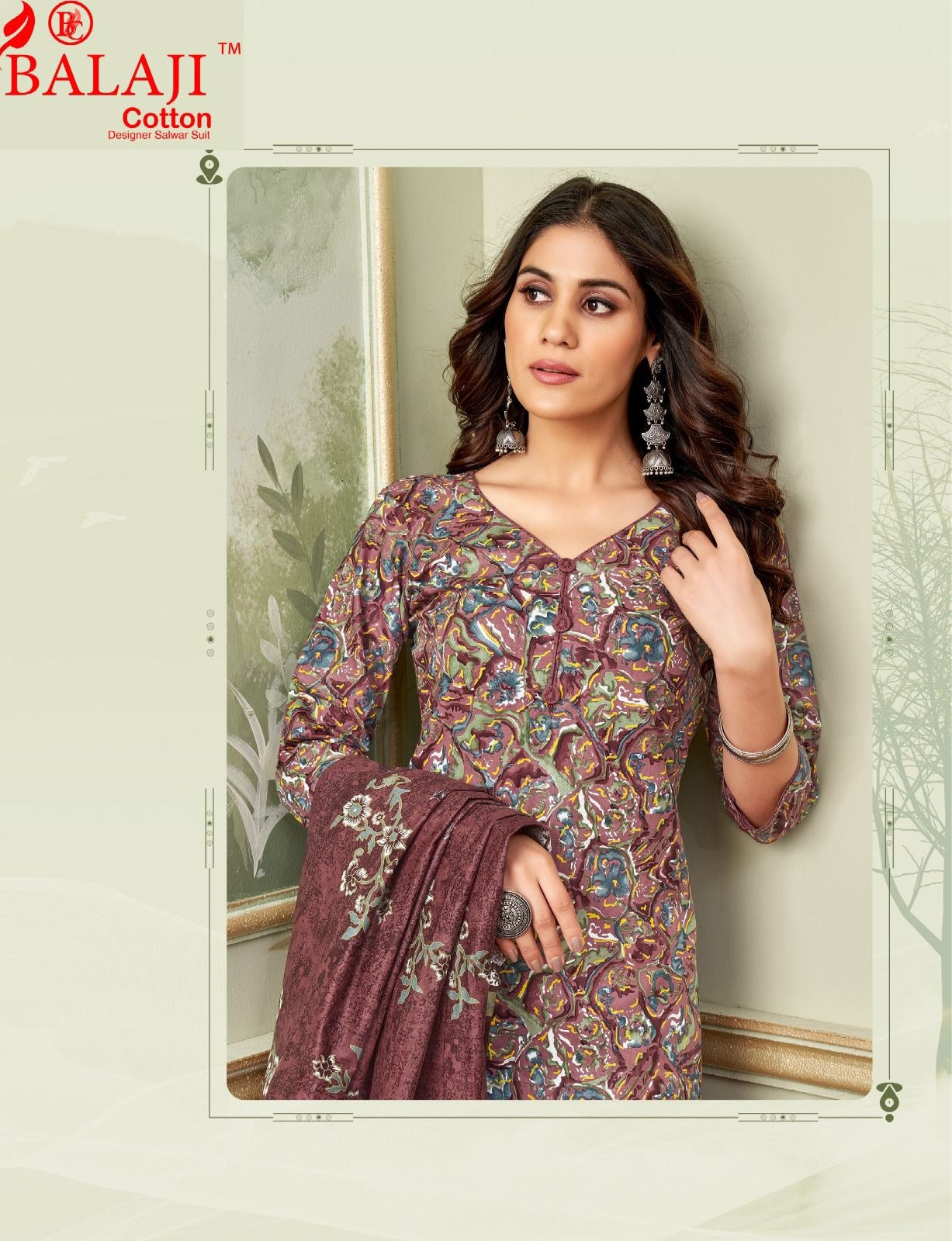 Kumkum Vol 36 Balaji Readymade Cotton Pant Suits Exporter Gujarat