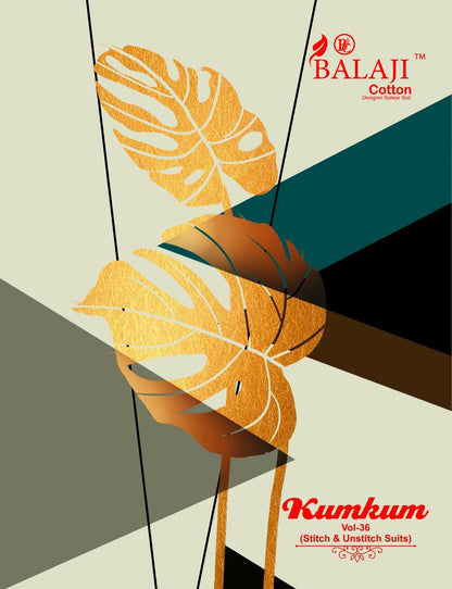 Kumkum Vol 36 Balaji Readymade Cotton Pant Suits Exporter Gujarat