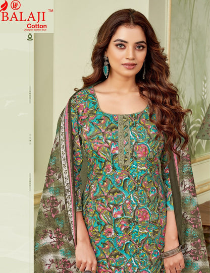 Kumkum Vol 36 Balaji Readymade Cotton Pant Suits Exporter Gujarat