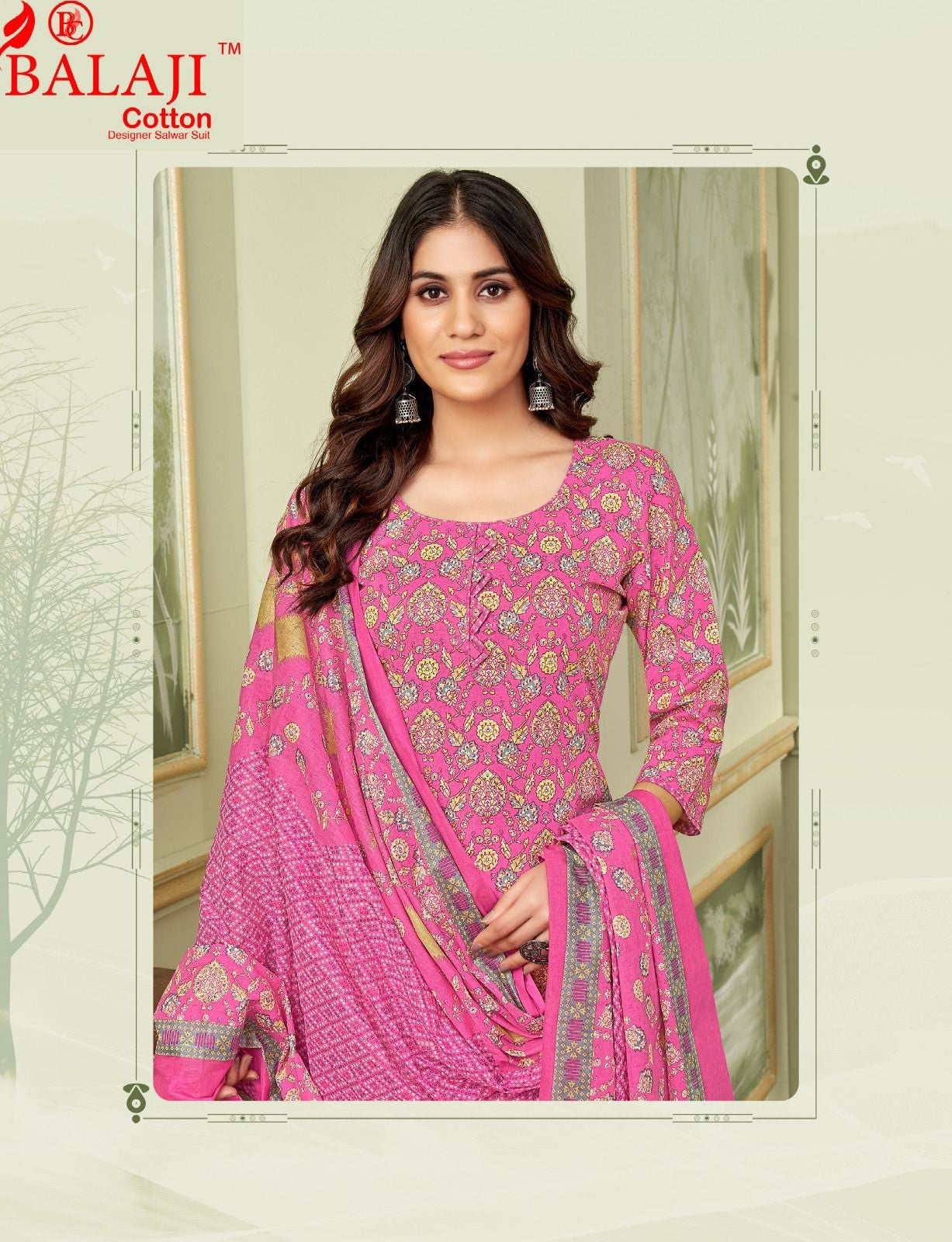 Kumkum Vol 36 Balaji Readymade Cotton Pant Suits Exporter Gujarat