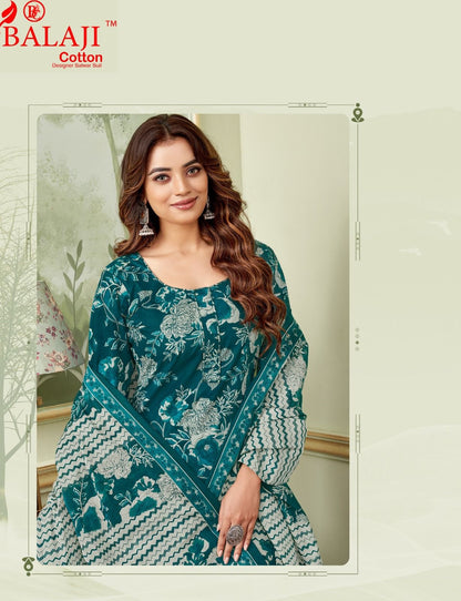 Kumkum Vol 36 Balaji Readymade Cotton Pant Suits Exporter Gujarat