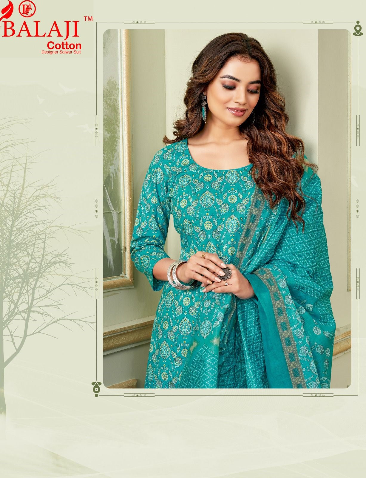 Kumkum Vol 36 Balaji Readymade Cotton Pant Suits Exporter Gujarat