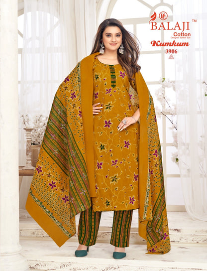 Kumkum Vol 39 Balaji Cotton Dress Material Wholesaler Ahmedabad