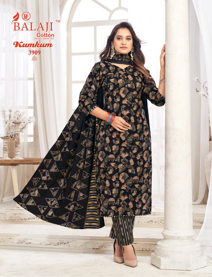Kumkum Vol 39 Balaji Cotton Dress Material Wholesaler Ahmedabad