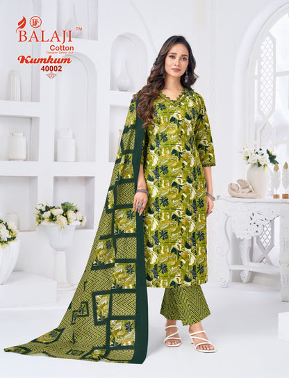 Kumkum Vol 40 Balaji Cotton Dress Material Wholesale Price