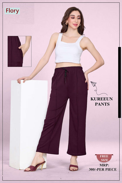 Kureeun Flory Women Pants Manufacturer Gujarat