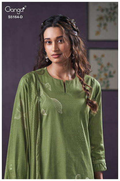 Kusha S5164 Ganga Corduroy Pant Style Suits Exporter India
