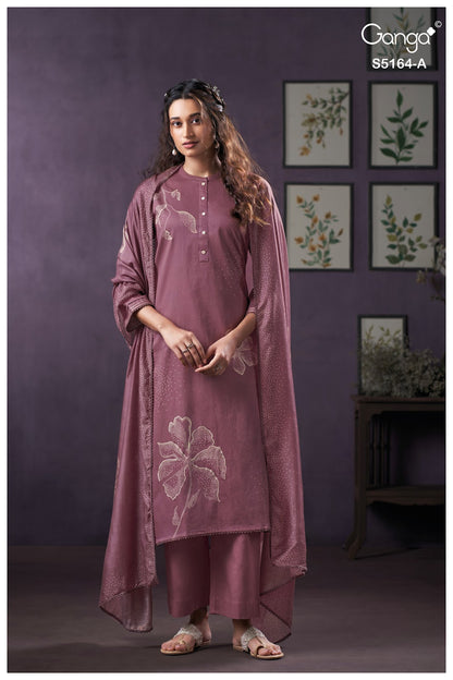 Kusha S5164 Ganga Corduroy Pant Style Suits Exporter India