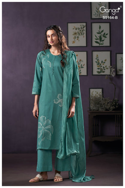 Kusha S5164 Ganga Corduroy Pant Style Suits Exporter India