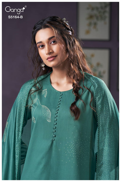 Kusha S5164 Ganga Corduroy Pant Style Suits Exporter India