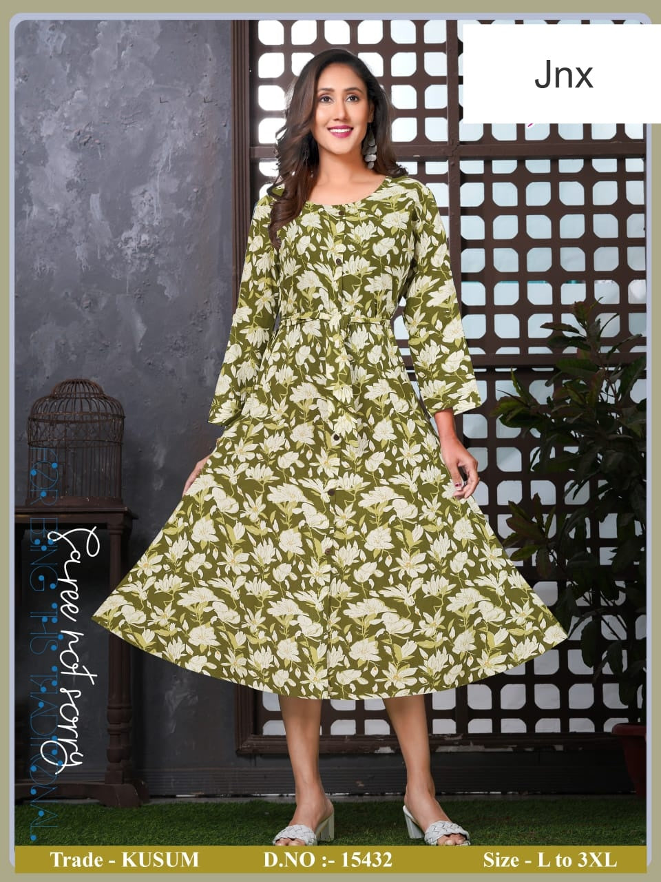 Kusum Jnx Rayon Kurti With Pocket Wholesaler Ahmedabad