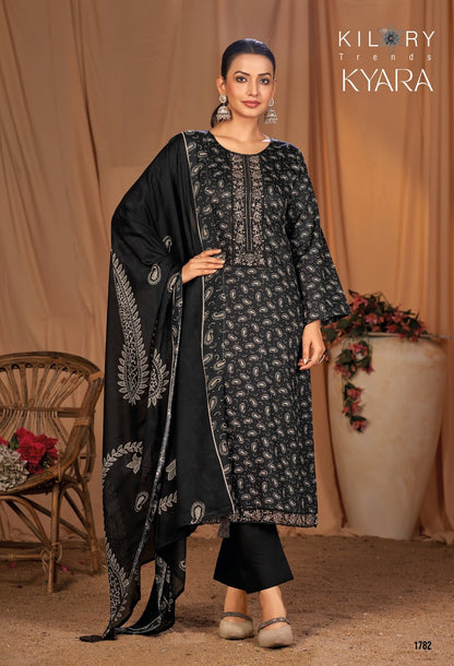 Kyara Kilory Pure Jam Pant Style Suits Exporter Gujarat