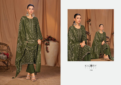 Kyara Kilory Pure Jam Pant Style Suits Exporter Gujarat