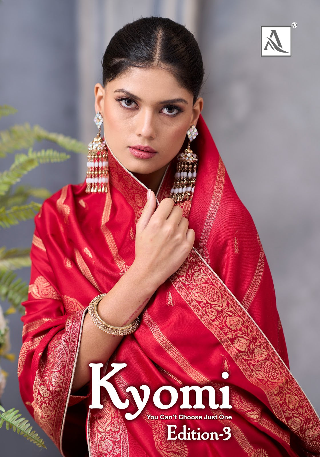 Kyomi Edition 3 Alok Premium Viscose Pashmina Suits Exporter Ahmedabad