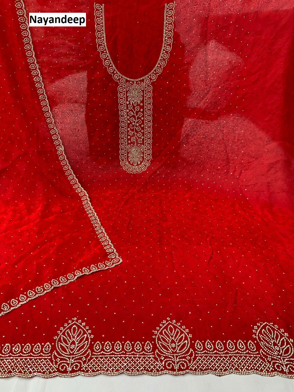 Laal Pari Nayandeep Jacquard Salwar Suits Wholesaler