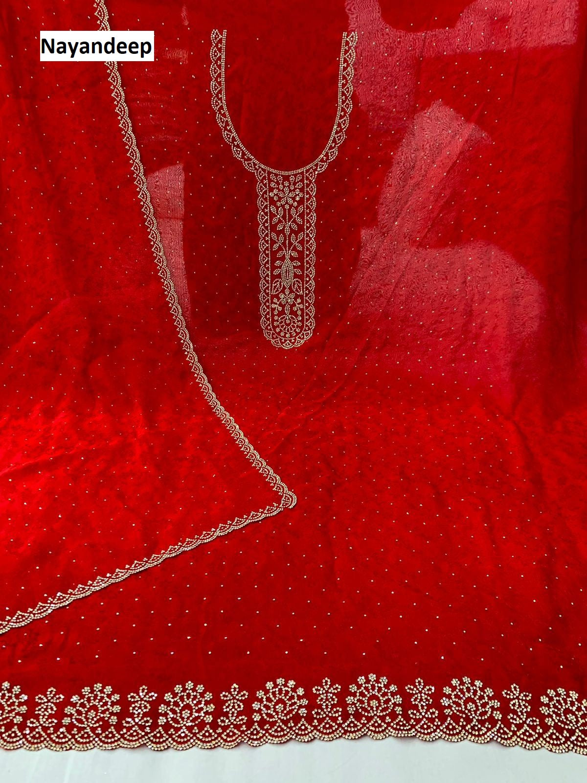 Laal Pari Nayandeep Jacquard Salwar Suits Wholesaler