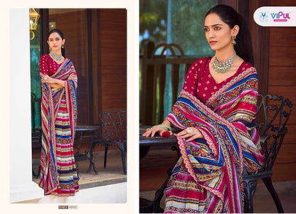 Ladlee 88920-88925 Vipul Silk Sarees Manufacturer Gujarat