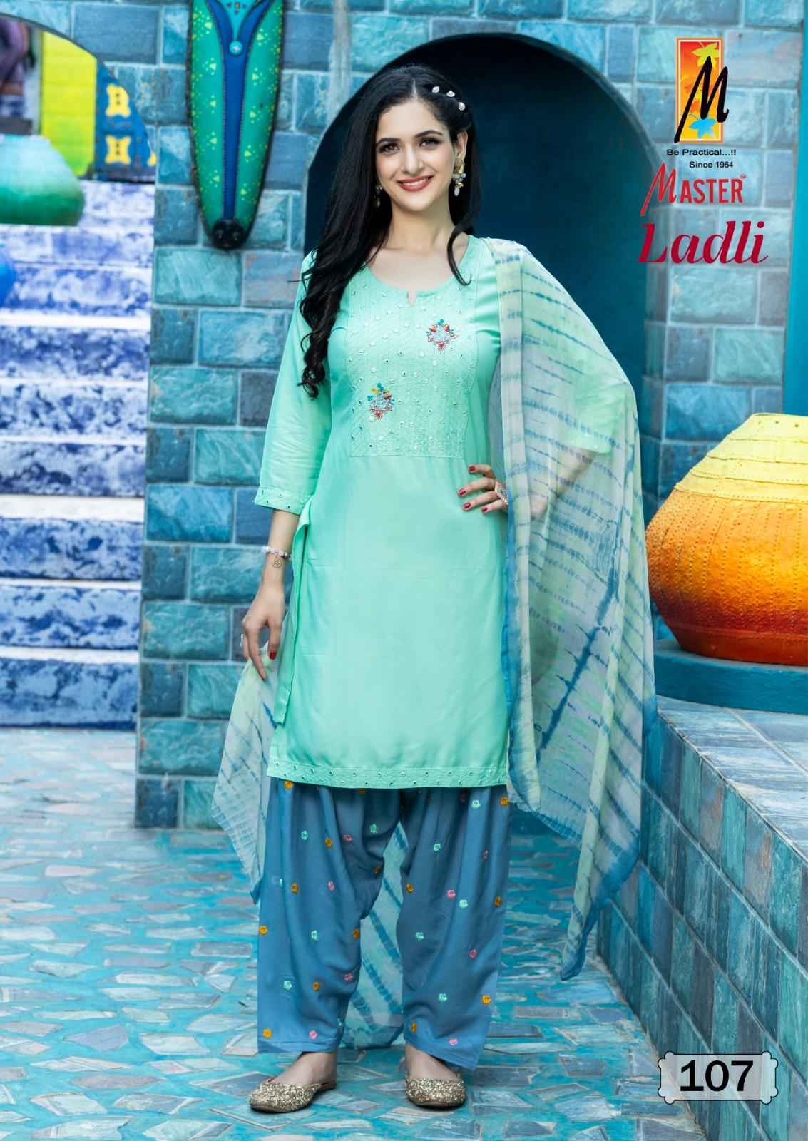 Ladli Master Rayon Readymade Salwar Suits Exporter
