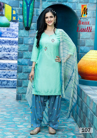 Ladli Master Rayon Readymade Salwar Suits Exporter