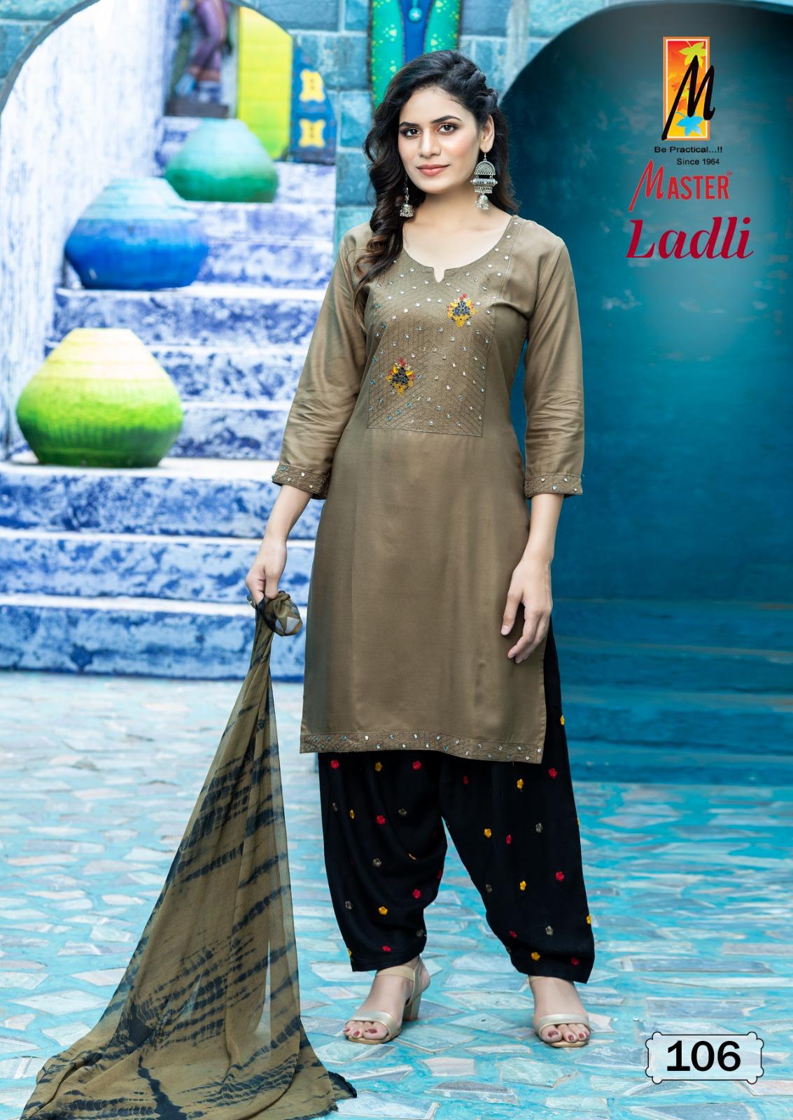 Ladli Master Rayon Readymade Salwar Suits Exporter
